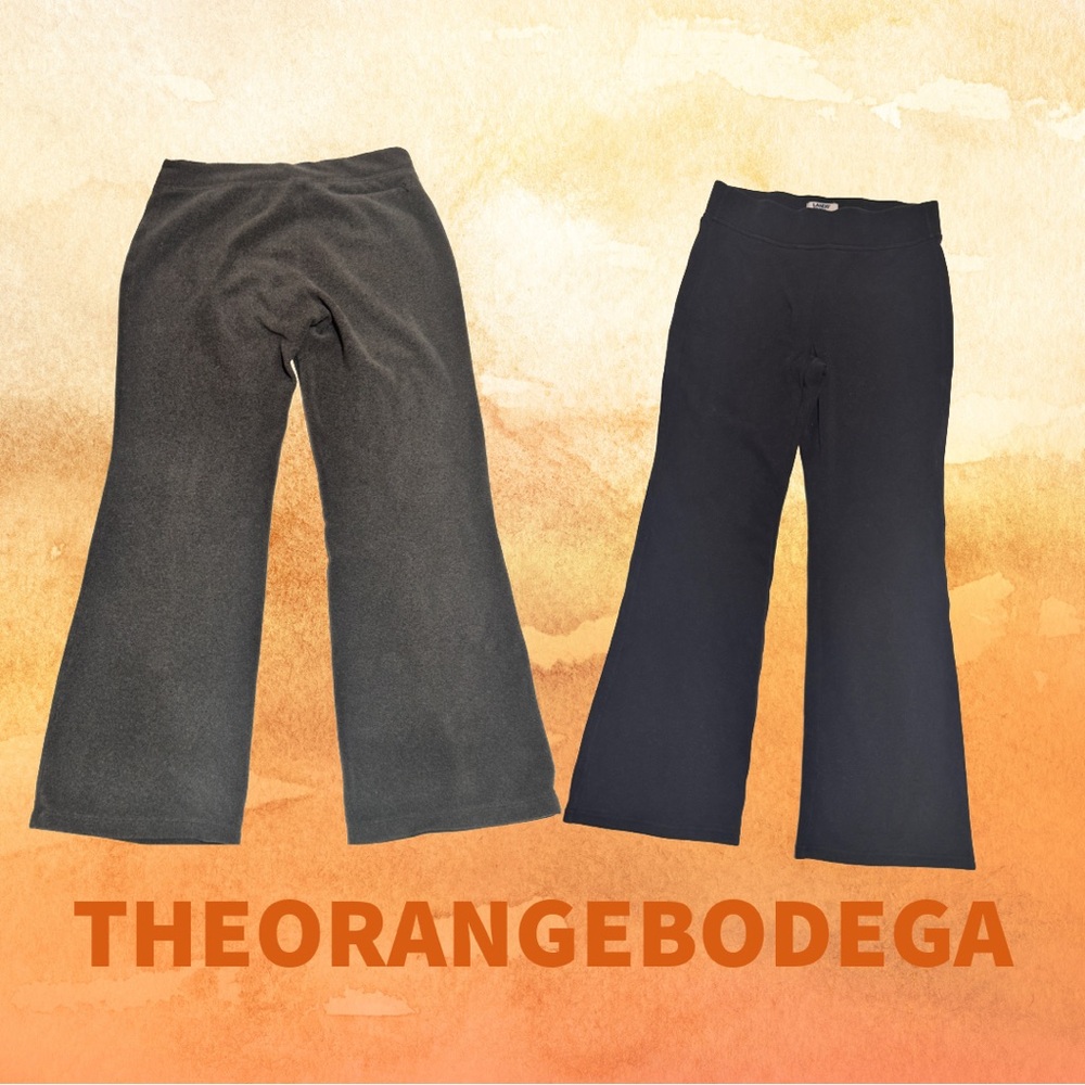 Women's Black and Gray Joggers